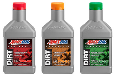 Amsoil 10W-40 Synthetic Dirt Bike Oil -  Dirt Bike Oil